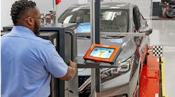 “The plus-sized package creates a different ride height by altering the manufacturer’s aiming of ADAS sensors,” says Ryan Gerber, product specialist, ADAS, Hunter Engineering Co.