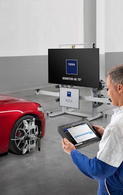 “If the vehicle height is altered, an ADAS calibration is required to adjust all the sensor visibilities to confirm the correct distance is being judged by the vehicle ADAS system,” say TEXA USA officials.