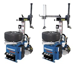 The DT-50 and DT-50A include a swing-arm design and steel clamps to handle 12-inch to 16-inch wheels, including low-profile and run-flat beads.