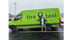 Dennis Murray, marketing manager for Tire Taxi, says he noticed a lack of infrastructure for providing cargo van tires and services. This sparked the idea for Tire Taxi.
