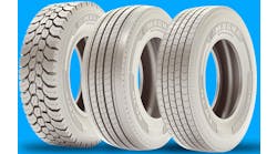All of Magna's new truck tires for the North American market meet SmartWay standards.