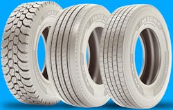 All of Magna's new truck tires for the North American market meet SmartWay standards.