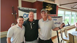 Boyd (middle), who is manager of brands, customer service and tire business for Boyd’s Tire & Service in Westerville, Ohio, said the OTAA wants to be both a social and a functional organization.