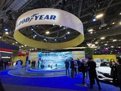 Goodyear Tire & Rubber Co. announced plans for new collaborations and unveiled a new tire, the Goodyear ElectricDrive 2, which is an all-season tire designed for electric vehicle applications, during CES.