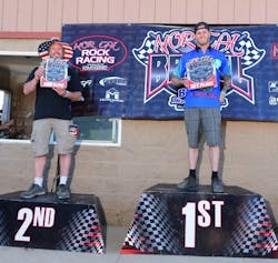 Team Falken driver, Justin Hall, came in first in the 4500 class with the Wildpeak R/T race tires.