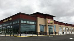 With the addition of CMC Tire, Les Schwab Tire Centers Inc. has just under 500 company stores.