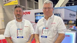 “It is in our DNA to provide excellent growth opportunities for our partners,” says Brian Sheehey, senior vice president, Ralson Tire North America Inc. (left, pictured with Jim Mayfield.)