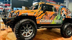 The hub ensures that distributors have easy access to marketing materials needed to sell and promote Cosmo Tires.