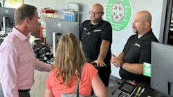 'Good salespeople must get comfortable with hearing the word 'no,'' says McCarron. 'That means respecting the customer’s decisions, while still trying to offer a professional opinion of his or her car.'