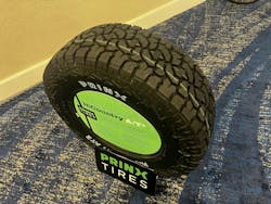 The Prinx HiCountry AT2 tire will be available in 41 sizes, up from the 29 in the current all-terrain offering. Tire dealers will begin placing orders for the tire during the 2024 SEMA Show, with deliveries expected in the first quarter of 2025.