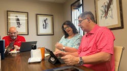Beth Barron and her husband Carey Barron have worked side-by-side for more than 25 years at Chabill's Tire & Auto Service. And in 2024, their children all have roles in the company their grandfather co-founded in 1968.