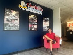 Bradley Schefferstein moved into Carey and Beth Barron's house as a teenager after his father died. They've remained his rock, and today's he's a successful store manager for Chabill's Tire & Auto Service who will eventually help lead the company into the future.