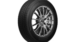 The new tire carries the 3 Peak Mountain Snowflake certification and offers a 60,000-mile limited treadwear warranty.