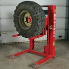 The dolly is available in a 1,000 lbs. (TD1000) or 2,000 lbs. (TD2000) capacity with a lifting height of 46-inches and a six-inch side shifting ability.