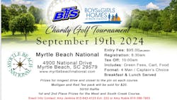 Black's Tire Service. Inc. will host its annual charity golf tournament to benefit the Boys and Girls Homes of North Carolina.