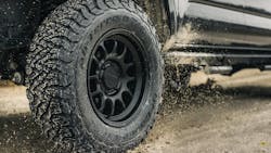 The KO3 builds off of the KO2 tire and has improved wear performance, gravel road durability and snow traction while maintaining sidewall toughness and soft soil traction.