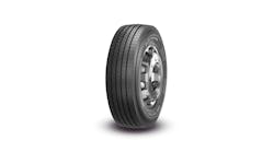 The tread pattern features four zig-zag grooves, robust longitudinal ribs and functional sipes to enhance traction and improve road holding. The tires are designed for efficiency and optimize fleet operating costs