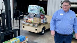 Whiteville, N.C.-based Black’s Tire Service Inc. is collecting supplies for victims of Hurricane Helene.