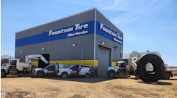 “We’re proud to unveil Fountain Tire’s mine service location in the heart of Canada’s oil sands,” says Nelson Tonn, vice president of sales and mine service at Fountain Tire.