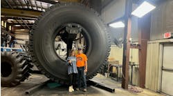 More than 500 people recently toured Purcell Tire & Rubber Co.’s OTR tire retreading plant in Potosi, Mo.