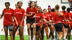 “We believe that leading on the field helps prepare girls to lead in any field. But first, they need the chance to play,” says Caitlyn Ranson, senior manager of partnership marketing, Bridgestone Americas.