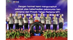 ZC Rubber’s new plant in Indonesia recently built its first all-steel radial tire.
