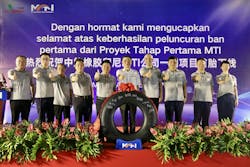 ZC Rubber’s new plant in Indonesia recently built its first all-steel radial tire.