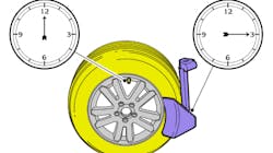 This shows a paddle-type bead separator at the 3 o’clock position.