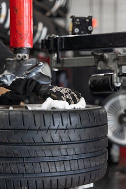 Performance tires with an H-rating or higher are more difficult to demount and mount than their all-season S and T-rated counterparts.