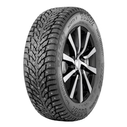 Features of the new tire include digitally optimized studding; lightning-shaped Snow Grip Boosters in the center of the tread that provide sharp edges to dig into the snow; an aggressive tread pattern with 3D siping; and more.