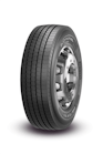 The tread pattern features four zig-zag grooves, robust longitudinal ribs and functional sipes to enhance traction and improve road holding. The tires are designed for efficiency and optimize fleet operating costs